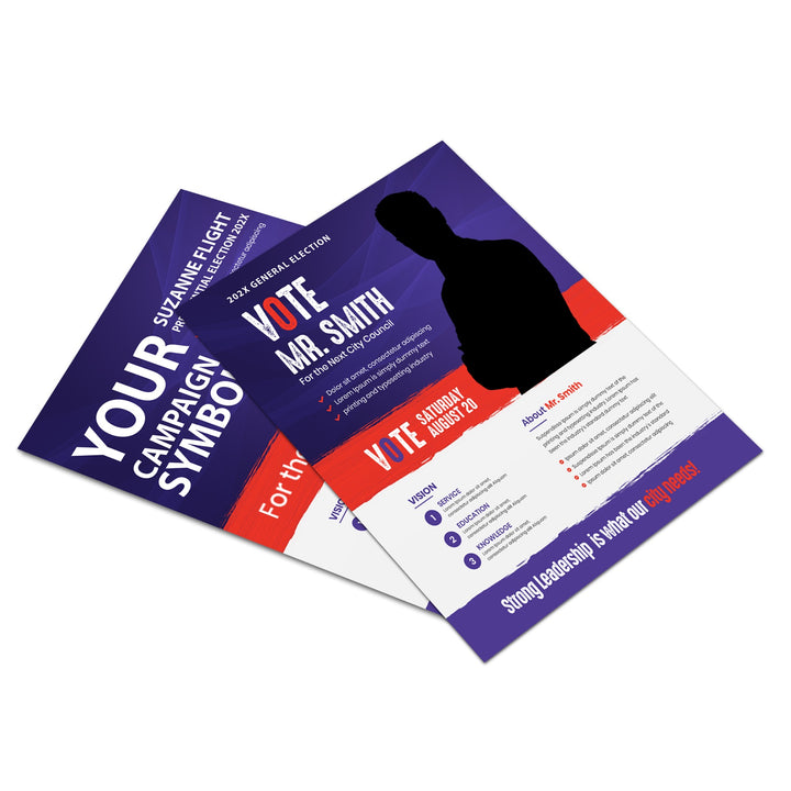 Custom Political Campaign Flyers