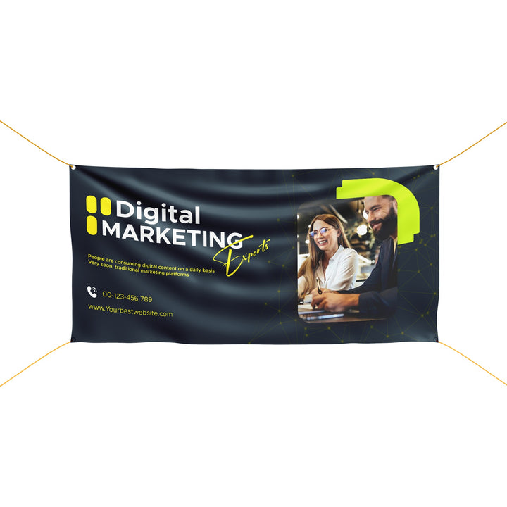 Custom Polyester Fabric Indoor Banners