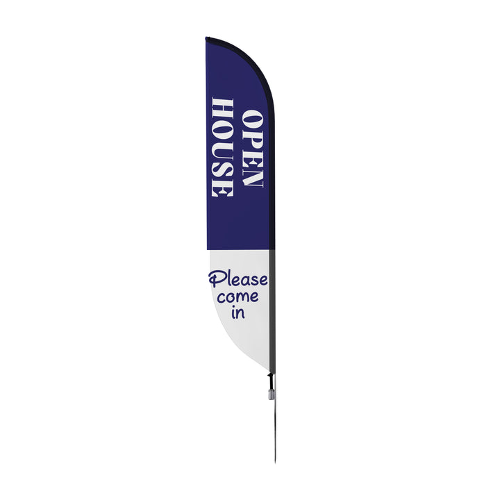 Custom Pre-Printed Open House Feather Flags