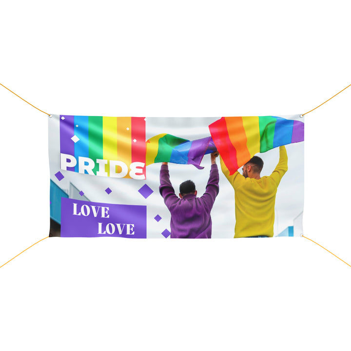 Custom Rainbow Pride Banners