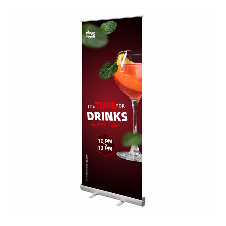 Custom Silverstep Retractable Banner Stands