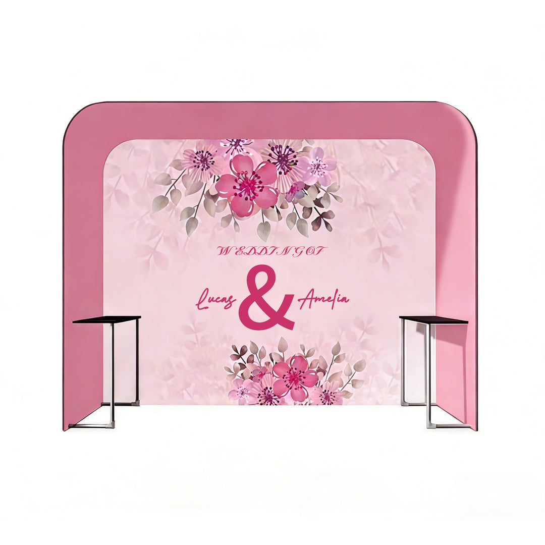 Custom Square Arch Fabric Display