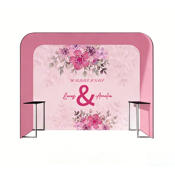 Custom Square Arch Fabric Display