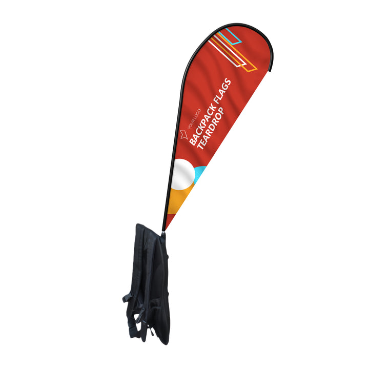 Custom Teardrop Backpack Flags