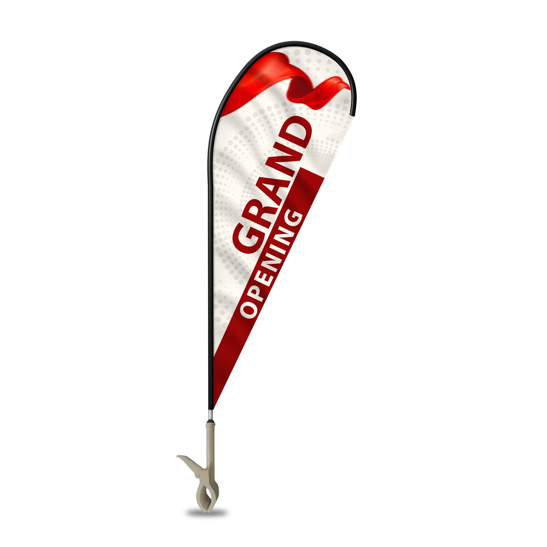 Custom Teardrop Clip Flags