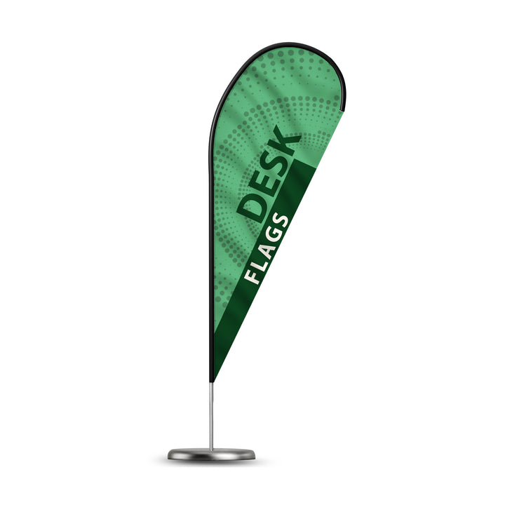 Custom Teardrop Desk Flags