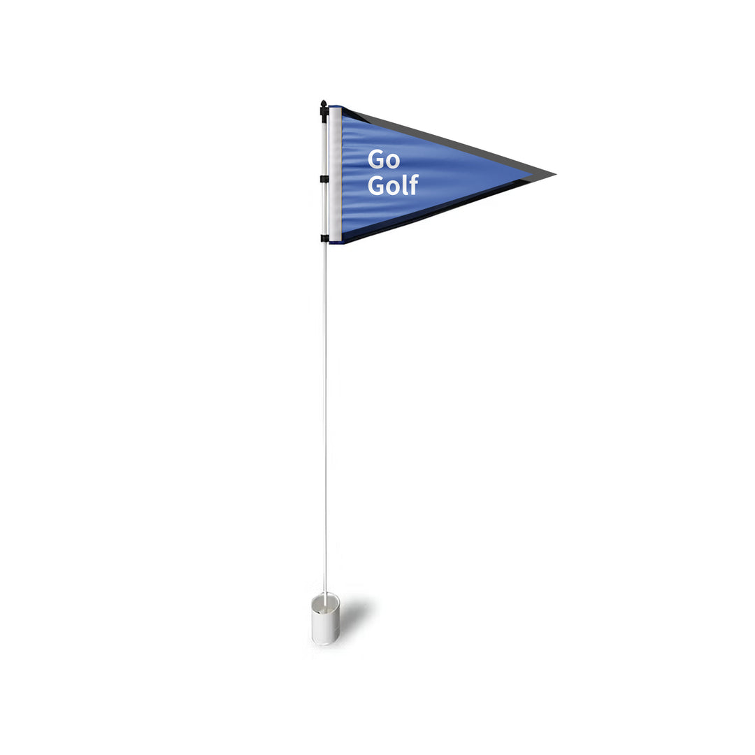 Custom Triangle Golf Flags