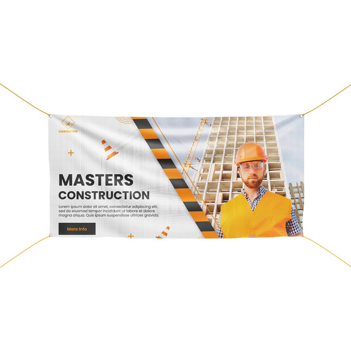 Custom Vinyl Mesh Fence Banners