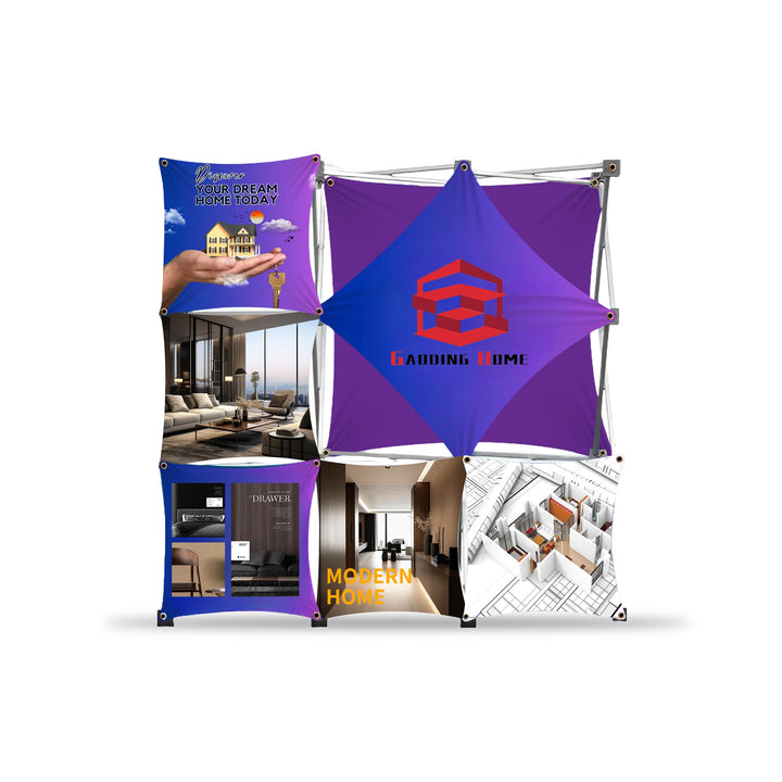Tabletop 3 x 3 Micro GeoMetrix Display 016